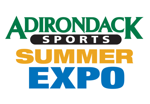 Adirondack Sports summer expo text logo