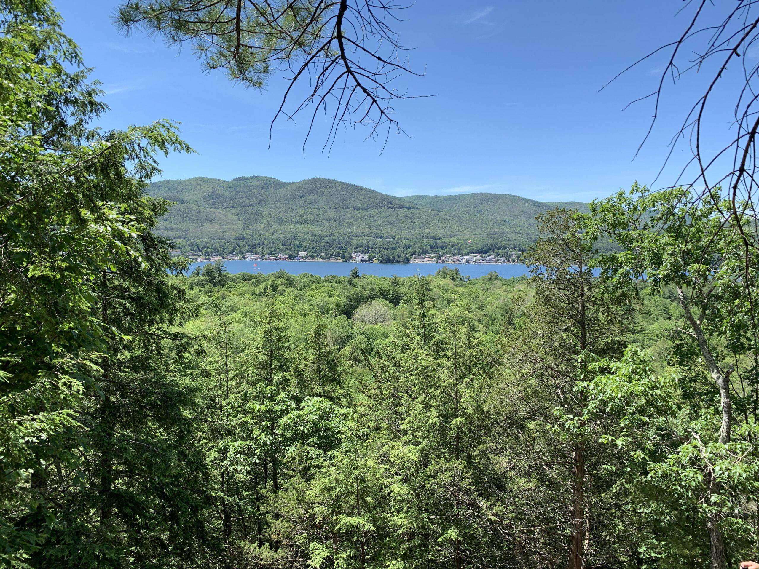 Wiawaka's Uplands provide a scenic view of Lake George