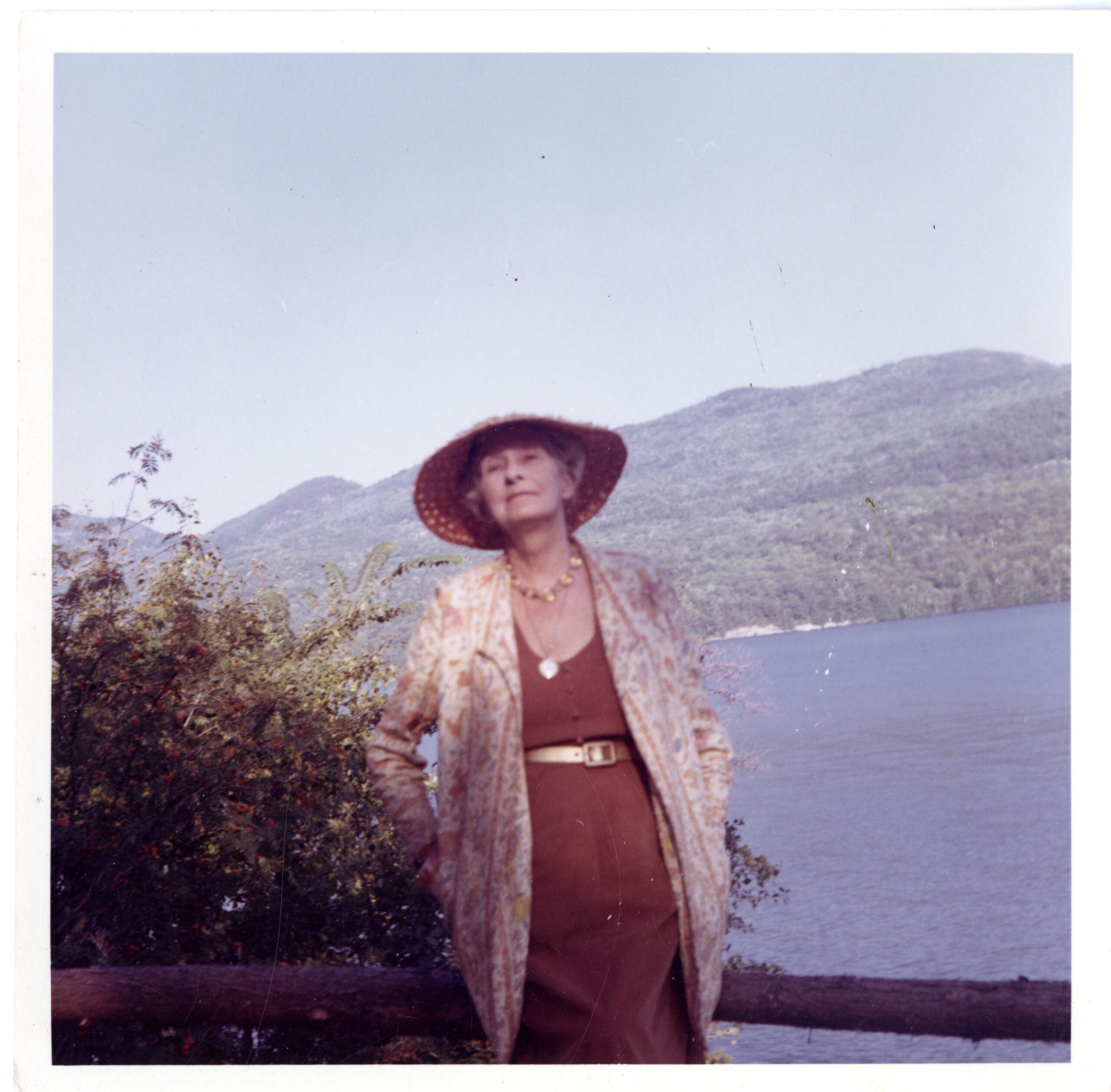 Sylvia Loines Dalton, Lake George, 1960
