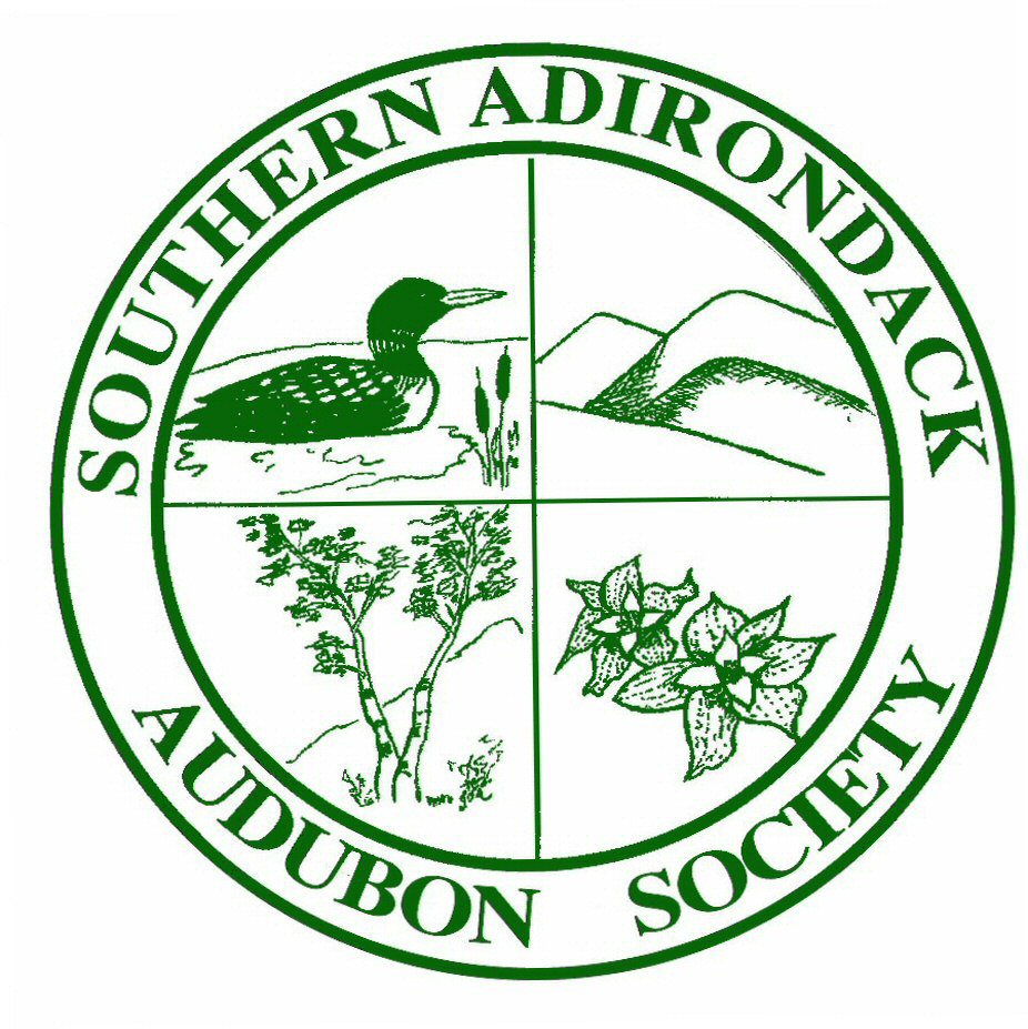 Logo, Text: Southern Adirondack Audubon Society